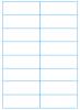 Etiquettes multi-usages - 105 x 37