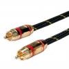 CABLE DE RACCORDEMENT RCA MALE/MALE ROUGE. 5M
