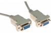 CABLE NULL MODEM DB9F/F 5M