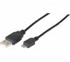 CORDON USB 2.0 ECO A / MICRO B NOIR - 0,5 M