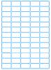 Etiquettes multi-usages - 38.1 x 21.2 