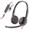 CASQUE PLANTRONICS BLACKWIRE C3225 USB-A FILAIRE