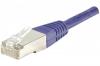 Cordon RJ45 CAT 6 F/UTP violet - 0,5 m