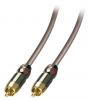 CABLE AUDIO/VIDEO RCA MALE COAXIAL BLINDE