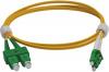 JARRETIERE DUPLEX 2.0MM OS2 SC-APC/LC-APC JAUNE 3M