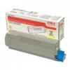 TONER OKI JAUNE ORIGINAL 7000P