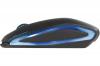 CHERRY Souris Gentix Illuminated USB bleue/noire