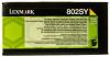 Toner origine pour Lexmark CX410e/de/dte et CX510de/dhe/dthe - jaune 2.000 pages
