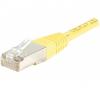 Cordon RJ45 CAT 6 F/UTP jaune - 2 m