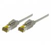 Cordon RJ45 sur cble CAT 7 S/FTP LSOH SNG gris - 10 m