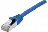 Cordon RJ45 CAT 6A F/UTP LSOH SNG bleu - 0,15 m