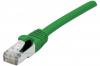 Cordon RJ45 CAT 6A F/UTP LSOH SNG vert - 2 m