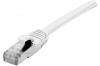 Cordon RJ45 CAT 6A F/UTP LSOH SNG blanc - 2 m