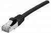 Cordon RJ45 CAT 6 F/UTP LSOH SNG noir - 1 m