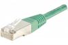Cordon RJ45 CAT 6 F/UTP vert - 10 m