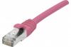 Cordon RJ45 CAT 6A F/UTP LSOH SNG rose - 5 m