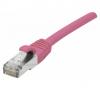 DEXLAN Cordon RJ45 CAT 6A S/FTP LSOH SNG rose - 2 m