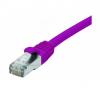 Cordon RJ45 CAT 6 F/UTP LSOH SNG violet - 2 m