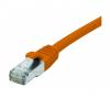 Cordon RJ45 CAT 6 F/UTP LSOH SNG orange - 2 m