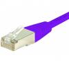 Cordon RJ45 CAT 6 S/FTP violet - 3 m