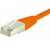 Cordon RJ45 CAT 6 S/FTP orange - 3 m