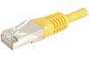 DEXLAN Cordon RJ45 CAT 6A F/UTP jaune - 1,5 m