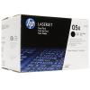 HP CE505XD noir haute capacit pack de 2 toners 6.500 pages