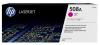 TONER MAGENTA 508A HP COLOR LASERJET ENTERPRISE M552.M553 ORIGINE