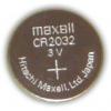 PILE BOUTON ALCALINE CR2032 3V MAXELL BLISTER DE 1