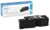Toner origine pour Dell C1660W - cyan 1.000 pages