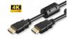 CORDON HDMI MICROCONNECT 4K HIGH SPEED - MALE/MALE - 5 METRES