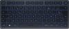 Clavier compact multi-appareils Cherry KW7100 - Sans fil connectivit Franais - Azerty Bleu ardoise bluetooth