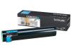 Toner cyan pour Lexmark Optra C930 / C935 - 24.000 pages