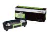 TONER GRANDE CAPACITE 502X LEXMARK MS410D/DN.MS510DN.MS610DE