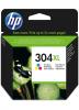 CARTOUCHE 3 COULEURS HP 304XL DESKJET 3730 ORIGINE