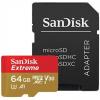 SANDISK EXTREME PRO micro SDXC UHSI 64GB + ADAPTATEUR SD