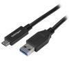 CABLE USB 3.1 USB A VERS USB-C 1M M/M - NOIR