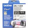 Etiquette pour BROTHER QL500/550 rouge/blanc 17x54 mm