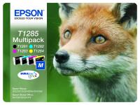 Epson T1285 multipack noir + 3 couleurs